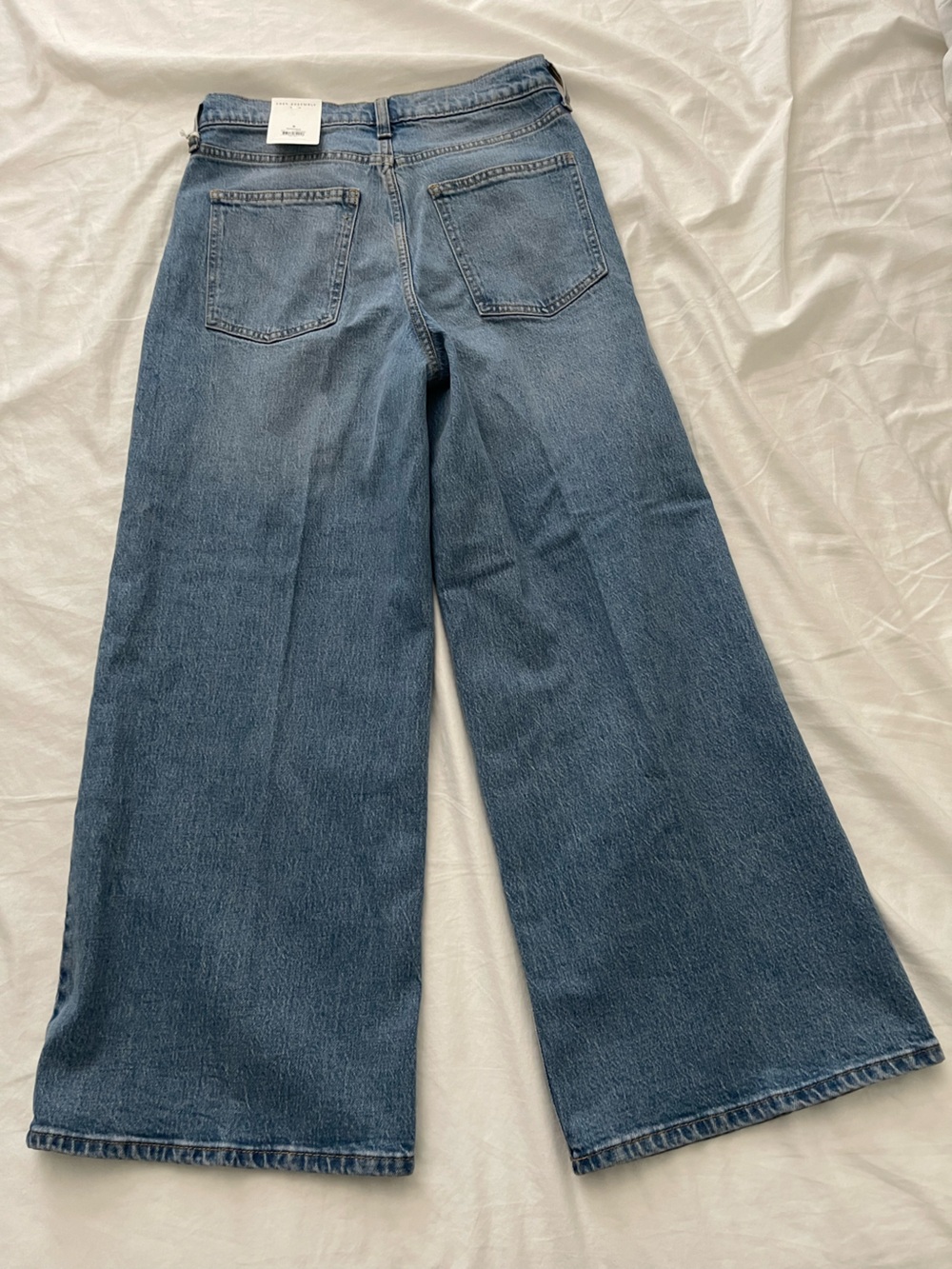 Wide Leg Women's Jeans in Medium Blue Free Assembly size 8 - Picture 3 of 8